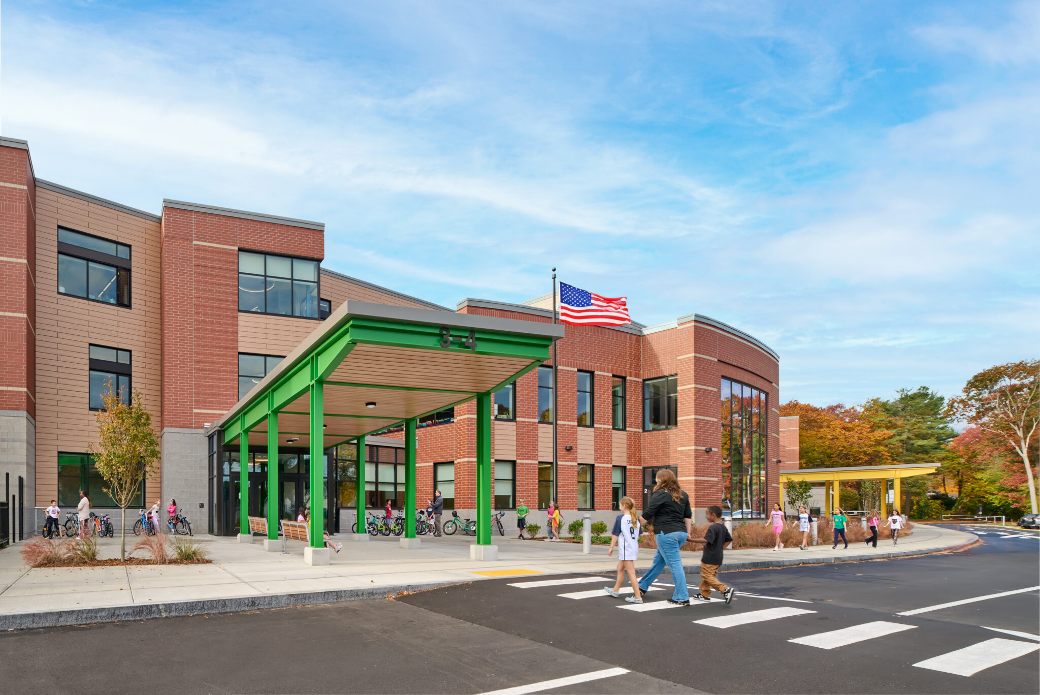 Swampscott Elementary School green 